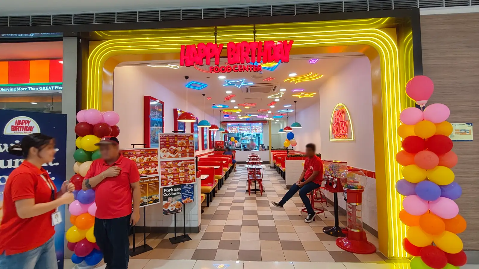 HAPPY BIRTHDAY FOOD CENTER in SM City Fairview